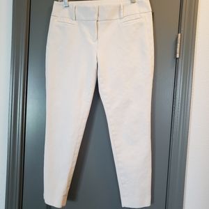 Loft Marisa White Dress Pants